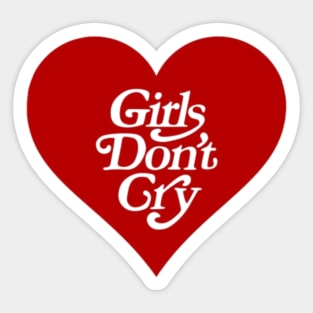 girls don't cry Sticker